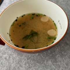 รูปของ インスタント味噌汁ちょい足し