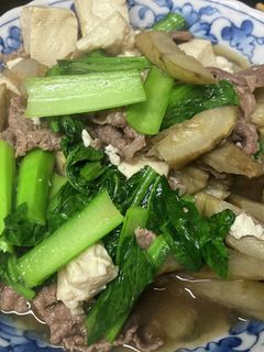 牛肉と柔らかゴボウのすき焼き風-レシピのメイン写真