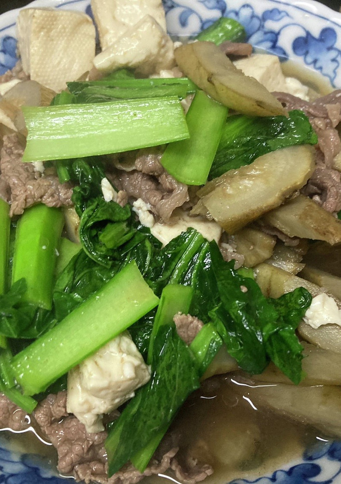 牛肉と柔らかゴボウのすき焼き風-レシピのメイン写真