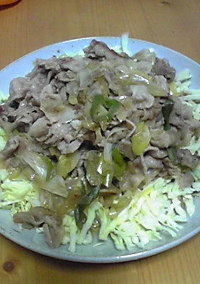 野菜がたっぷり取れる！しょうが焼き-レシピのメイン写真