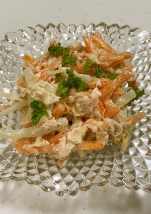 にんじんとツナのサラダ-レシピのメイン写真