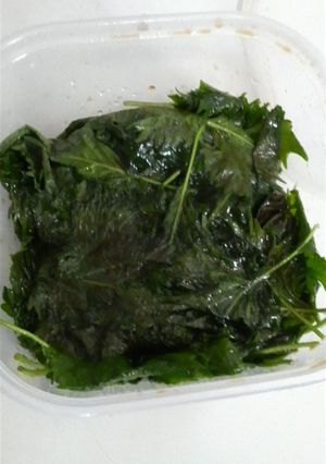 簡単!大葉でご飯のお供-レシピのメイン写真