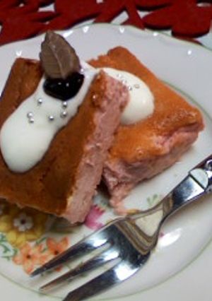 ベリーベイクドチーズケーキ♪-レシピのメイン写真