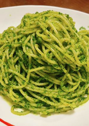 セロリのジュノベーゼ風パスタ-レシピのメイン写真