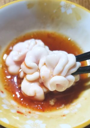 釣ったマダラの白子の処理-レシピのメイン写真