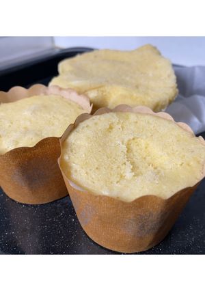 レンジで米粉チーズ蒸しパン-レシピのメイン写真