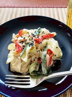 簡単☆パスタ風大根サラダ/柚子胡椒マヨ味-レシピのメイン写真