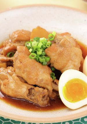 お酢でさっぱり♪鶏手羽元の甘辛生姜煮-レシピのメイン写真