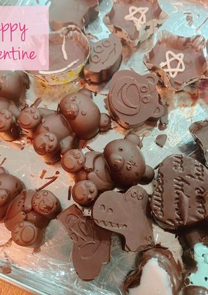 簡単! 大量 チョコレート バレンタイン-レシピのメイン写真