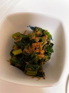 ほうれん草のなめ茸あえ-レシピのメイン写真