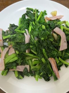 あぶら菜の炒め物-レシピのメイン写真