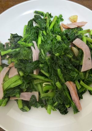 あぶら菜の炒め物-レシピのメイン写真