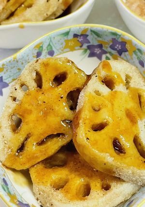 レンコンの甘酢あんかけ-レシピのメイン写真