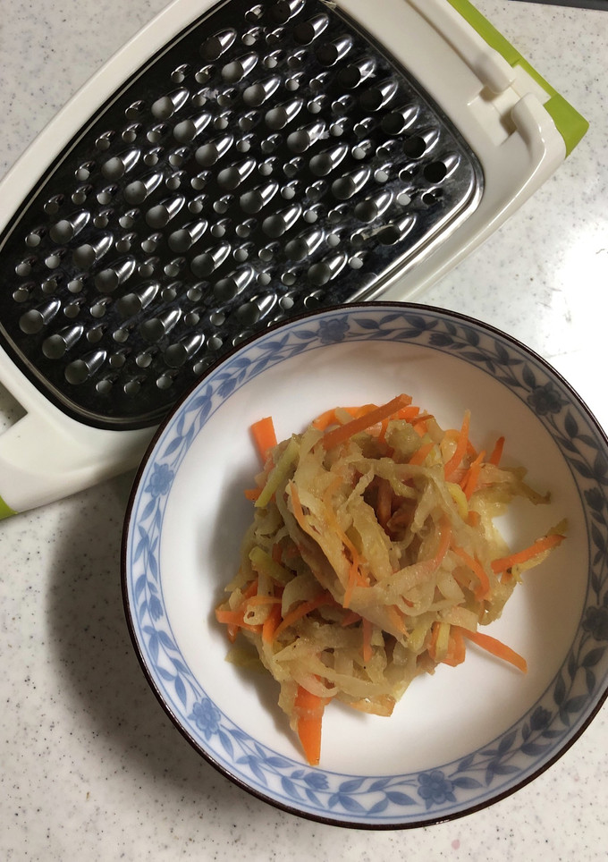 超簡単　大根千切り炒め物-レシピのメイン写真