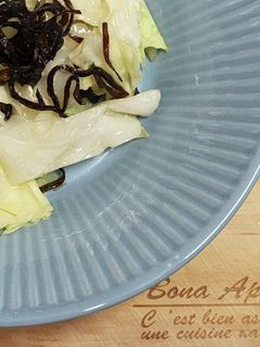 とまらなーい、キャベツの塩昆布-レシピのメイン写真