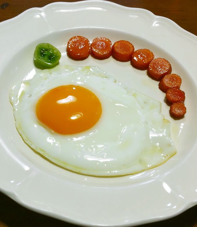 コールドスタートで きれいな目玉焼き by guzavie 【クックパッド