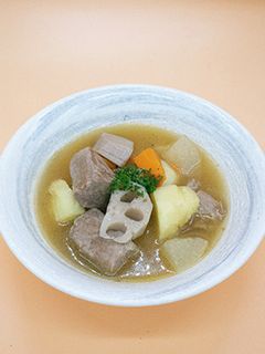 豚肩ロースと根菜の和風シチュー-レシピのメイン写真