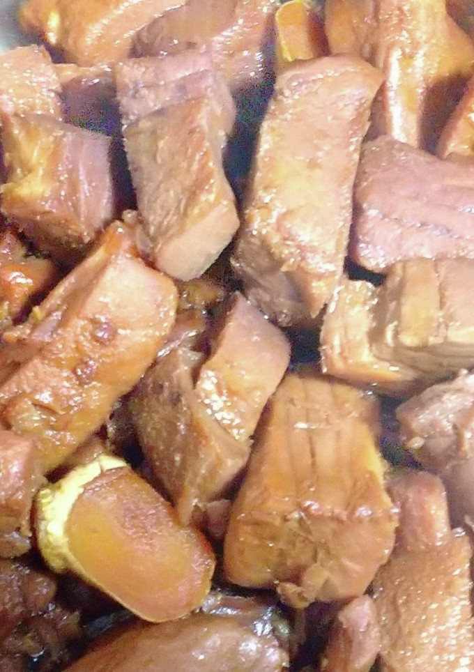 マグロのあらの角煮-レシピのメイン写真