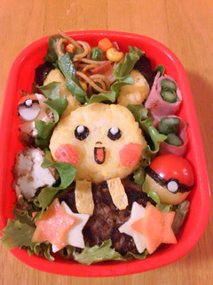 ピカチュウ弁当【ポケモン】-レシピのメイン写真