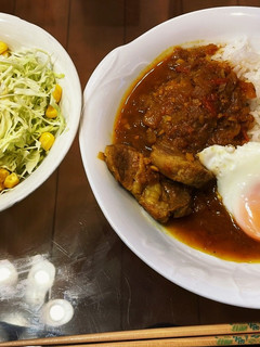 インドカレーの素でチキンカレー-レシピのメイン写真