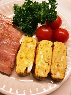 時短!厚焼き玉子-レシピのメイン写真