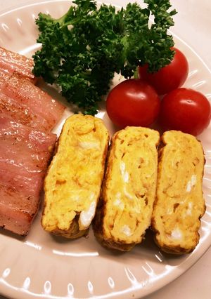 時短！厚焼き玉子-レシピのメイン写真