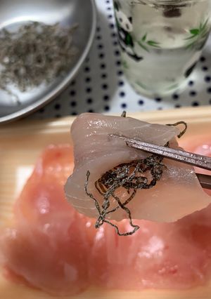 細切り汐昆布 de びんちょうマグロ-レシピのメイン写真