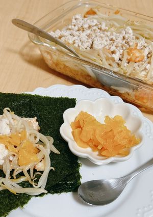 レンチン! 手巻き キンパ-レシピのメイン写真