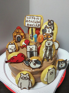 キャラクターケーキ(記録用)-レシピのメイン写真