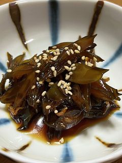 茎わかめの佃煮-レシピのメイン写真