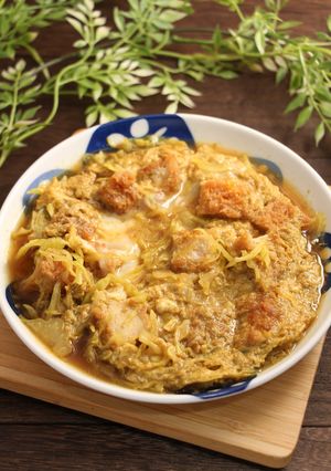 とんかつリメイク！煮カツカレー-レシピのメイン写真
