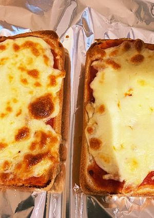 簡単ピザトースト-レシピのメイン写真