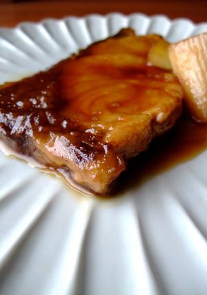 焼き葱とブリの照り焼き-レシピのメイン写真
