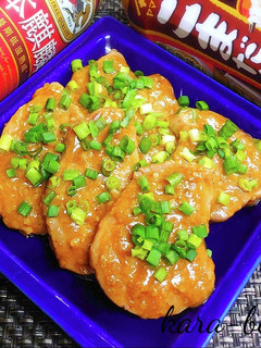ご飯が進む!豚ヒレ肉のピリ辛ごまだれ焼き-レシピのメイン写真