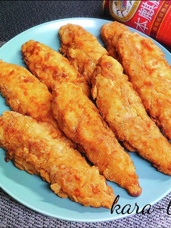 簡単節約♪にんにくソースささみスティック-レシピのメイン写真