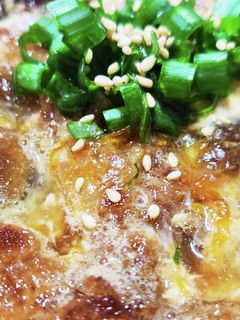 お年寄り絶賛シリーズ☆ナメコ☆カツ丼☆-レシピのメイン写真