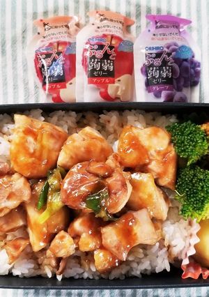 焼き鳥丼弁当(2.21)-レシピのメイン写真