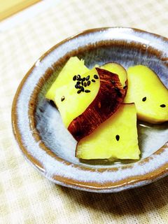 さつま芋の蜂蜜レモン煮-レシピのメイン写真