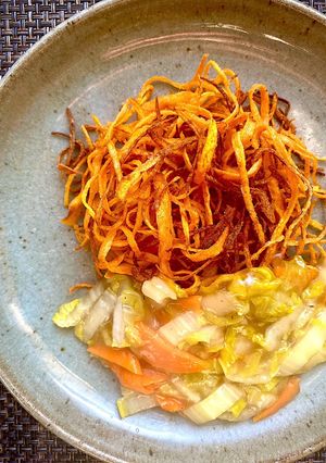 カリカリニンジン揚げ　野菜あんかけ-レシピのメイン写真