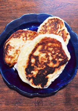 ミニサイズ焼きたてナン-レシピのメイン写真