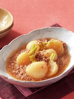 かぶの生姜そぼろ煮-レシピのメイン写真