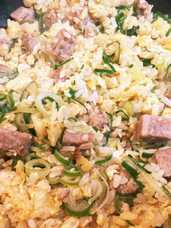 自家製手作りスパム入りパラパラチャーハン-レシピのメイン写真