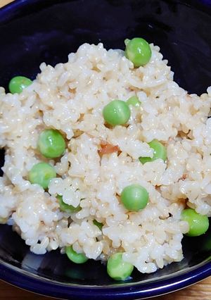 和歌山の梅・豆ご飯!-レシピのメイン写真