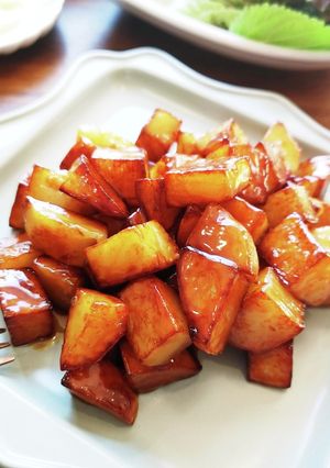 孫たち大好きコロコロポテト(ﾃﾘﾔｷ味)-レシピのメイン写真