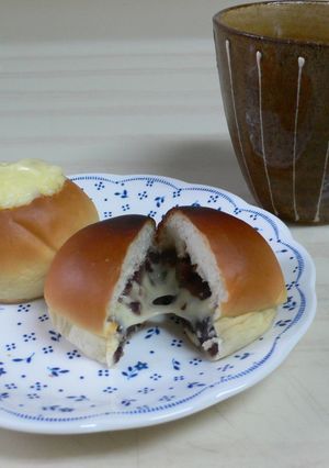 ♪チーズあんぱん♪-レシピのメイン写真