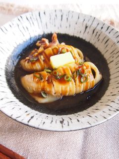 【てり焼のたれ】いかバター炒め-レシピのメイン写真