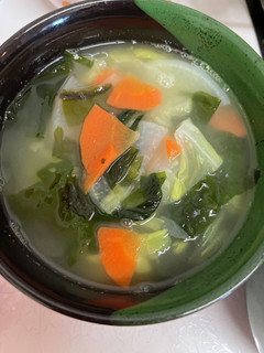 わかめと野菜のスープ 自分用-レシピのメイン写真