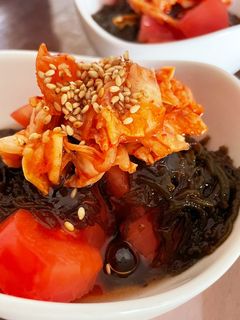 トマトもずくキムチ!-レシピのメイン写真