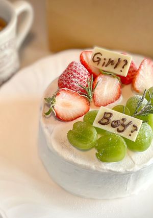 簡単ジェンダーリビールケーキ-レシピのメイン写真