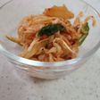 切り干し大根とキムチのおつまみサラダ